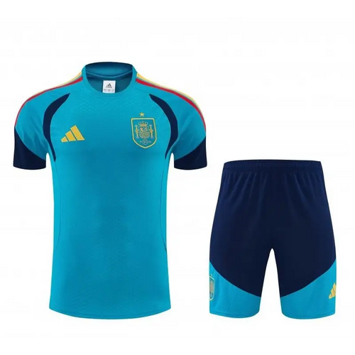 Kit de entrenamiento España Azul 2025/2026 manga corta Passe D