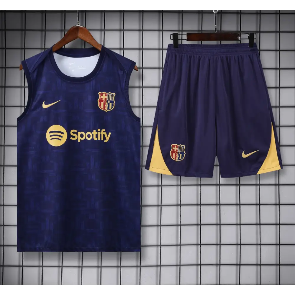 Kit Entraînement FC Barcelone Bleu & Jaune 2025/2026
