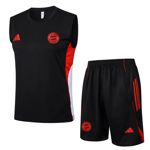 Kit de entrenamiento FC Bayern Munich Black & Red 2025/2026 Pass D