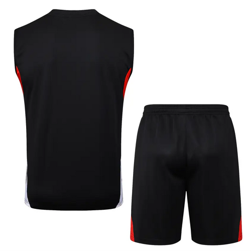 Kit de entrenamiento FC Bayern Munich Black & Red 2025/2026 Pass D