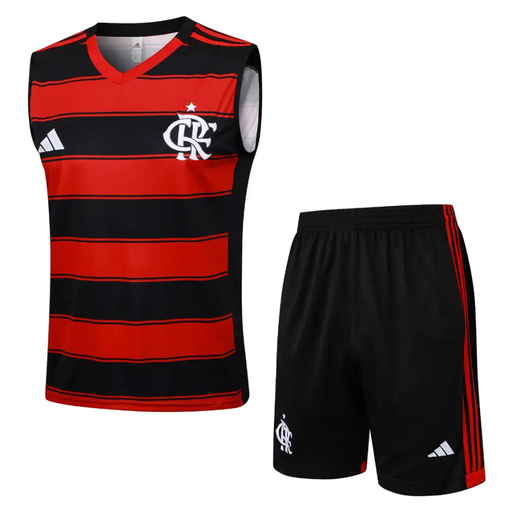 Trainingsset Flamengo Schwarz & Rot 2025/2026