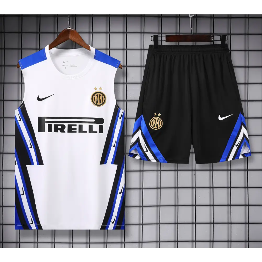 Inter Milan Training Kit Black & White 2025/2026