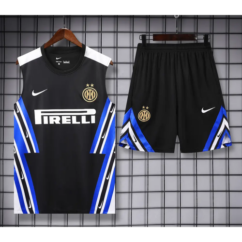 Inter Milan Training Kit Negro & Azul 2025/2026 Paso D