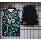 Kit Entraînement Inter Milan Noir Rayé 2025/2026
