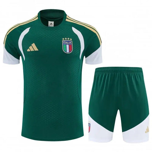 Kit de entrenamiento Italia Verde 2025/2026 manga corta Passe D