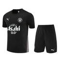 Manchester City Trainingsset Schwarz 2025/2026 Kurzarm