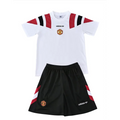 Kit Entraînement Manchester United 2026/2027 Retro Manches courtes Blanc Passe D