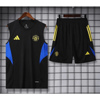 Manchester United Training Kit Black & Blue 2025/2026