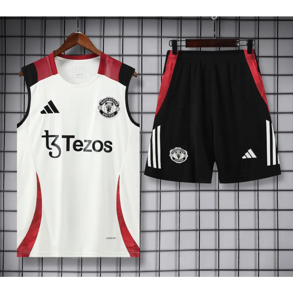 Trainingsset Manchester United Schwarz Rot & Weiß 2025/2026
