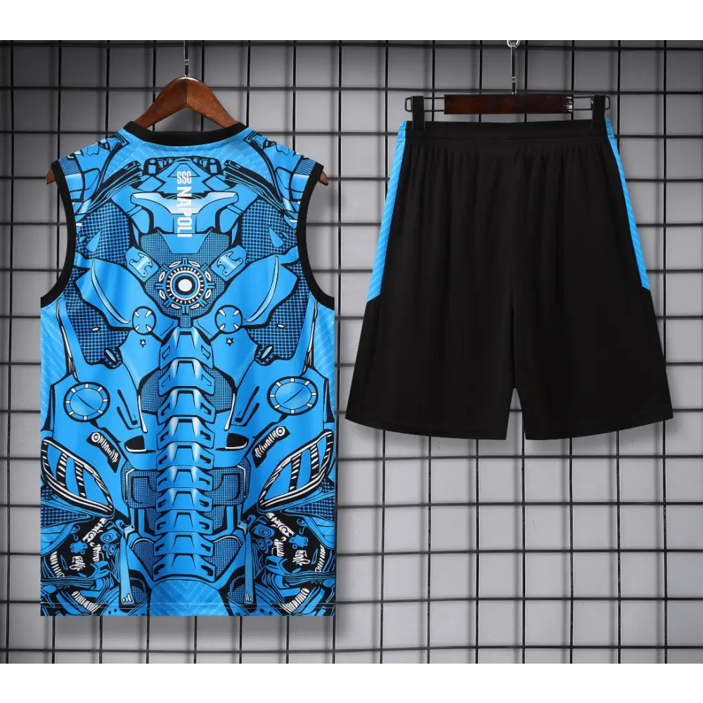 SSC Neapel Trainingsset Blau 2025/2026
