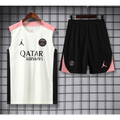 Kit Entraînement PSG Jordan Noir & Blanc 2025/2026