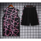 Trainingsanzug PSG Jordan Schwarz & Pink 2025/2026