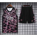 Trainingsanzug PSG Jordan Schwarz & Pink 2025/2026
