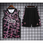 Trainingsanzug PSG Jordan Schwarz & Pink 2025/2026