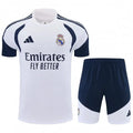 Real Madrid Training Kit White 2025/2026 Short Sleeves