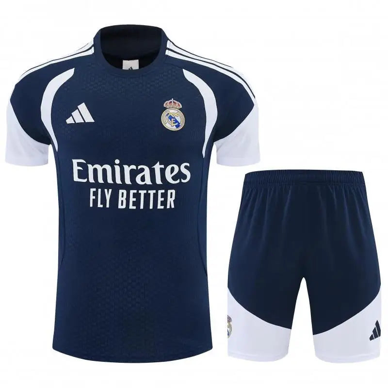 Real Madrid Training Kit Navy 2025/2026 Short Sleeve