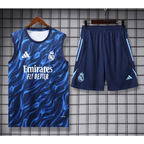 Real Madrid Trainingsanzug Blau Gestreift 2025/2026