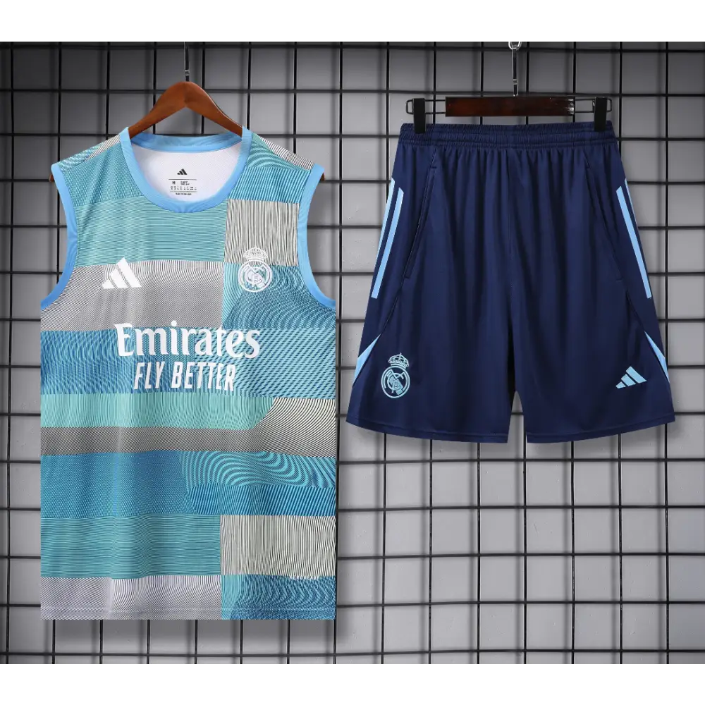 Trainingsset Real Madrid Grau & Blau 2025/2026