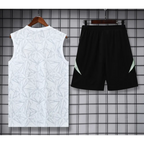 Real Madrid Training Kit Black & White Patterns 2025/2026