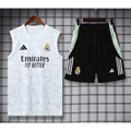 Real Madrid Training Kit Black & White Patterns 2025/2026