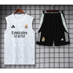 Real Madrid Training Kit Black & White Patterns 2025/2026