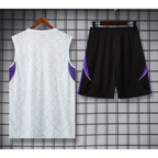 Real Madrid Training Kit Black & White 2025/2026