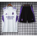 Real Madrid Training Kit Black & White 2025/2026