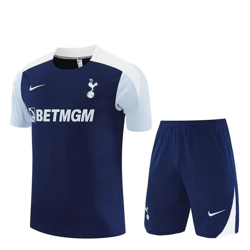 Tottenham Training Kit Blue 2025/2026 Short Sleeve