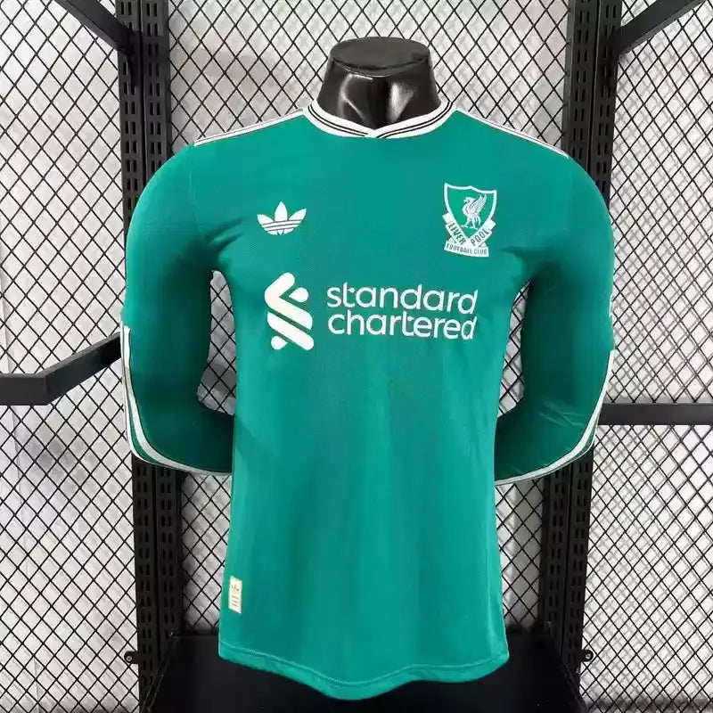 Liverpool Player Version Long Sleeve Away Third 2025/2026