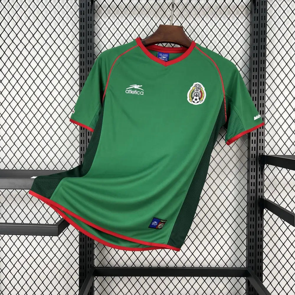 Mailllot Mexique Domicile Retro Coupe du Monde 2002 Passe D