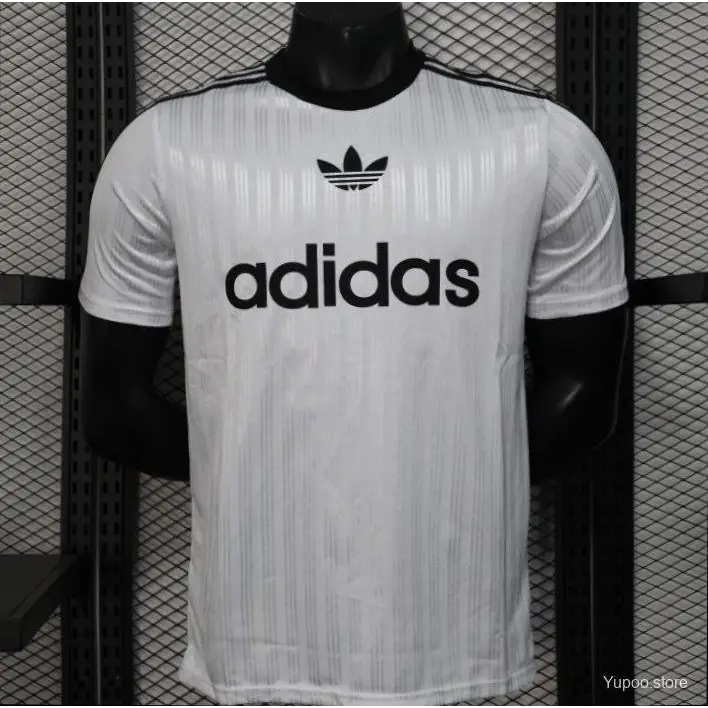 Adidas White Trefoil Player Version Jersey
