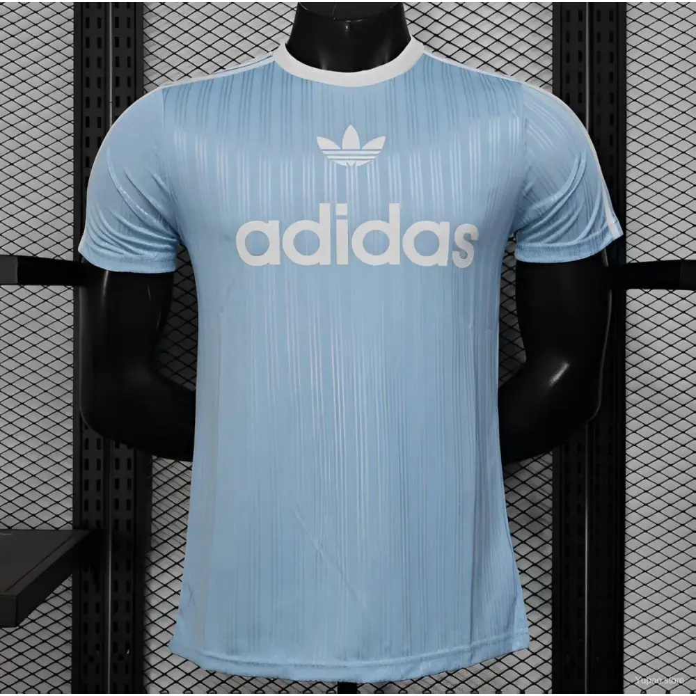 Adidas Sky Blue Trefoil Player Version Jersey