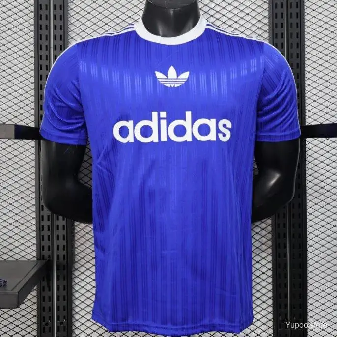 Adidas Blue Trefoil Player Version Jersey