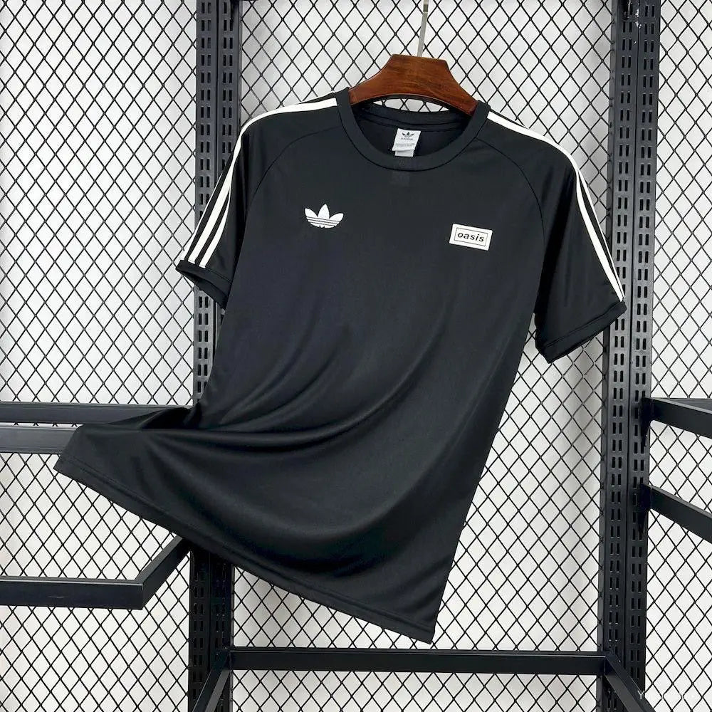 Adidas Trefoil Trikot Schwarz Oasis 2026