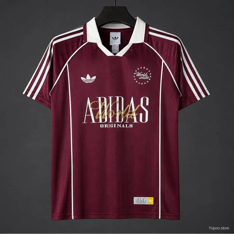 Maillot Adidas Trefoil Vintage Bordeaux 2026