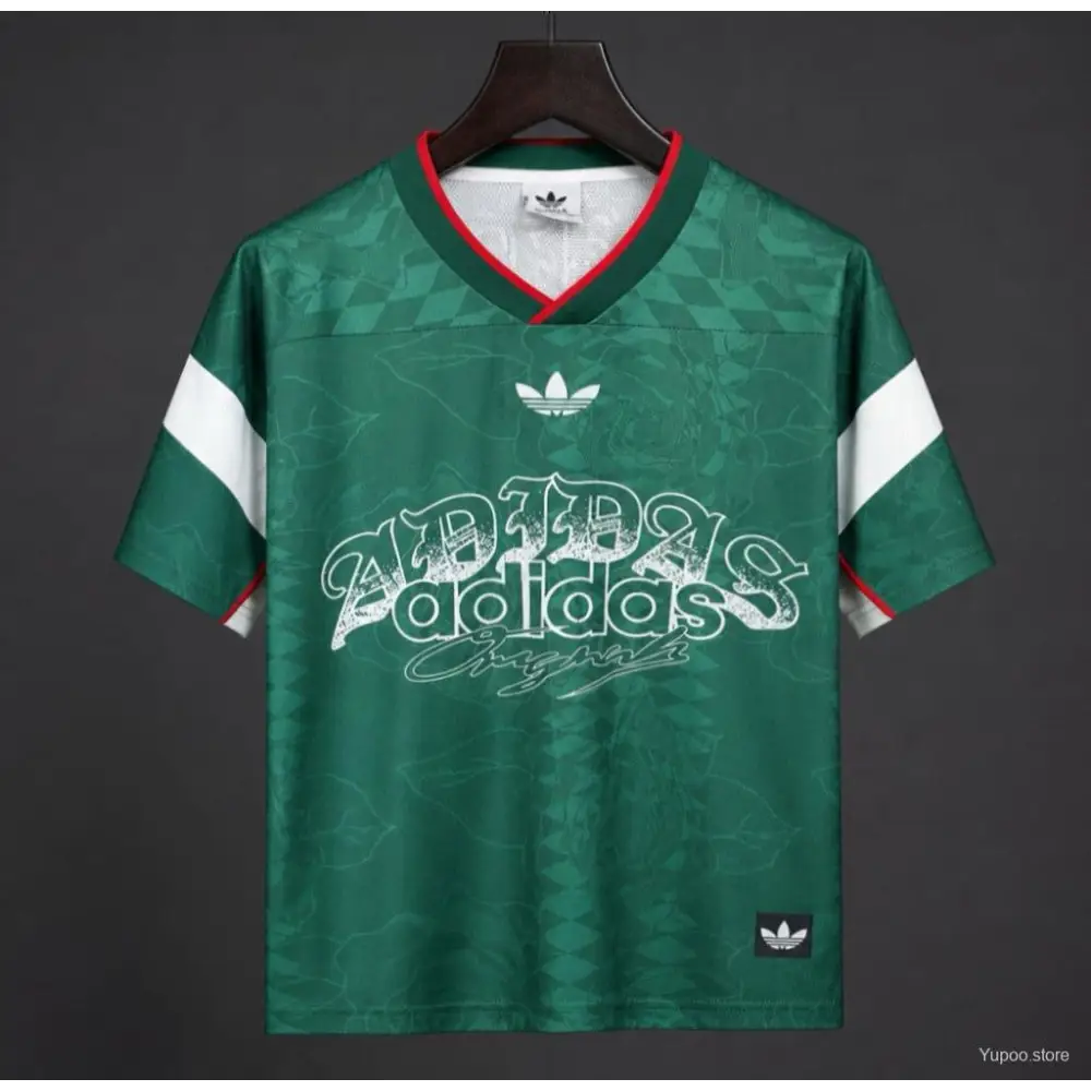 Maillot Adidas Trefoil Vintage Vert 2026
