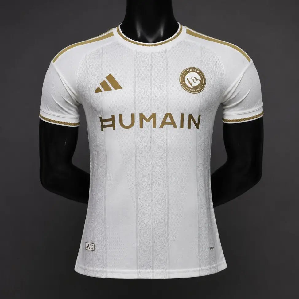 Maillot Al-Nassr Extérieur 2026/2027 Version joueur Avec Sponsors Passe D