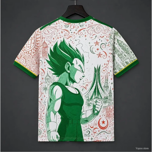 Camiseta Argelia 2026/2027 Dragon Ball Z Vegeta