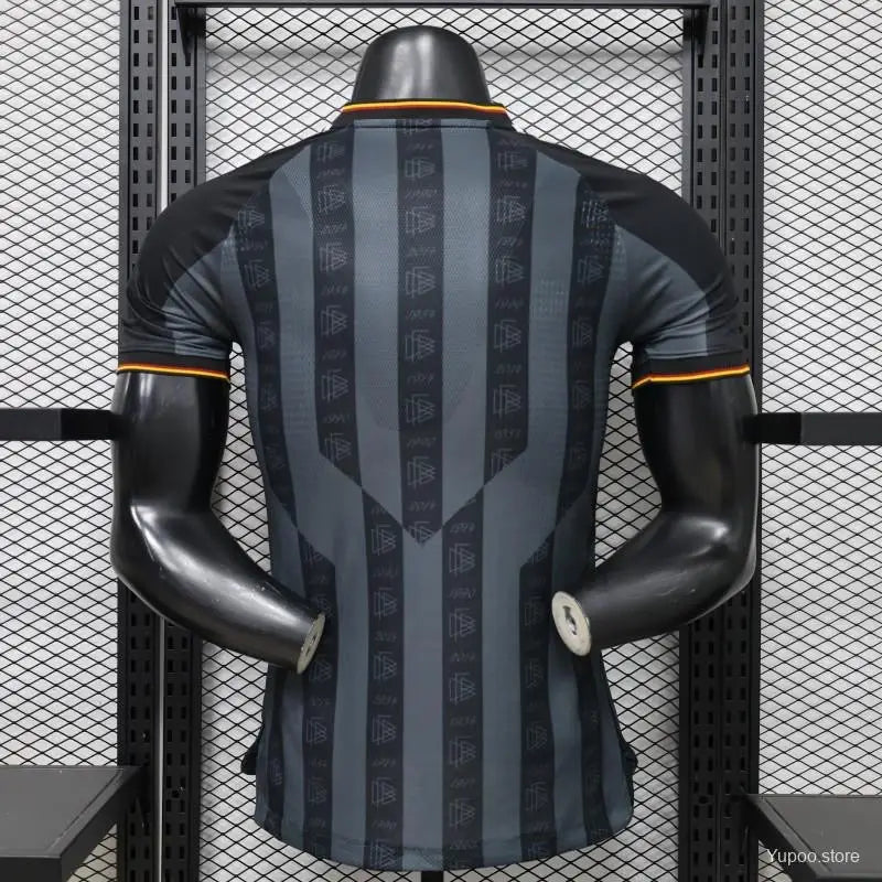 Deutschland Trikot Weltmeisterschaft 2026 Konzept Schwarz Spielerversion
