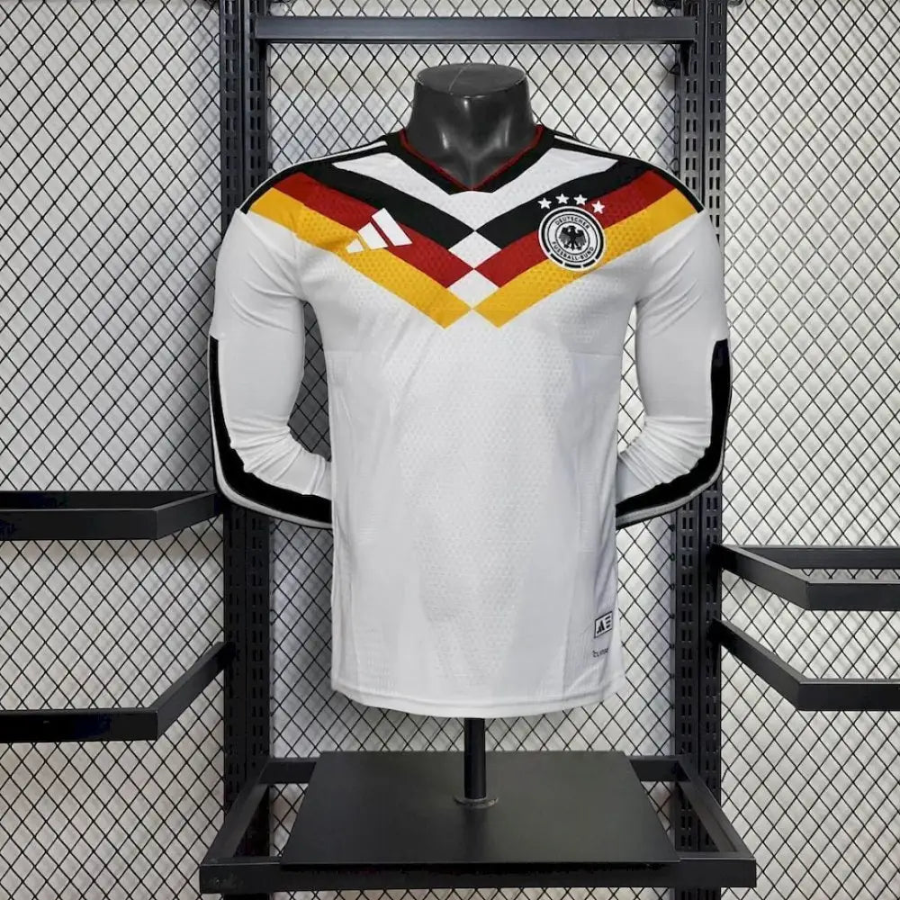 Germany World Cup 2026 Home Long-Sleeve Player Version Jersey