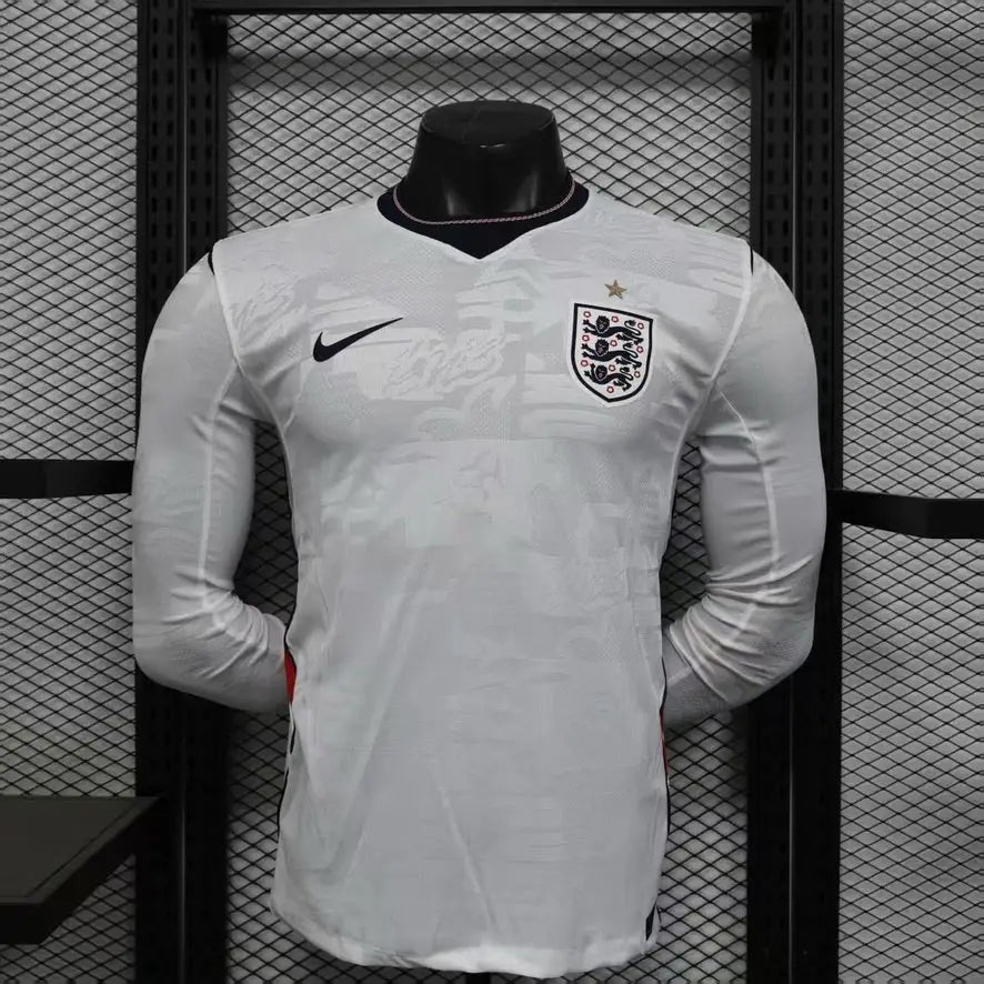 England Trikot Weltmeisterschaft 2026 Heimtrikot Spielerversion Langarm