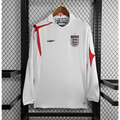 Maillot Angleterre Domicile Retro 2006 Manches longues Passe D