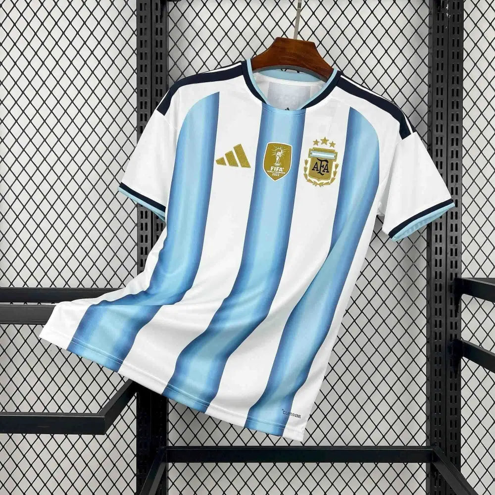 Argentinien Trikot WM 2026 Heim Weltmeister-Patch