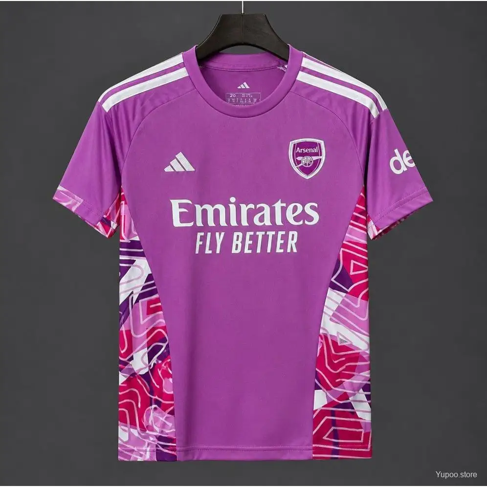 Maillot Arsenal Gardien 2026/2027 Violet Passe D