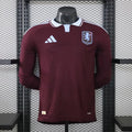 Maillot Aston Villa Domicile 2026/2027 Version joueur Manches longues Passe D