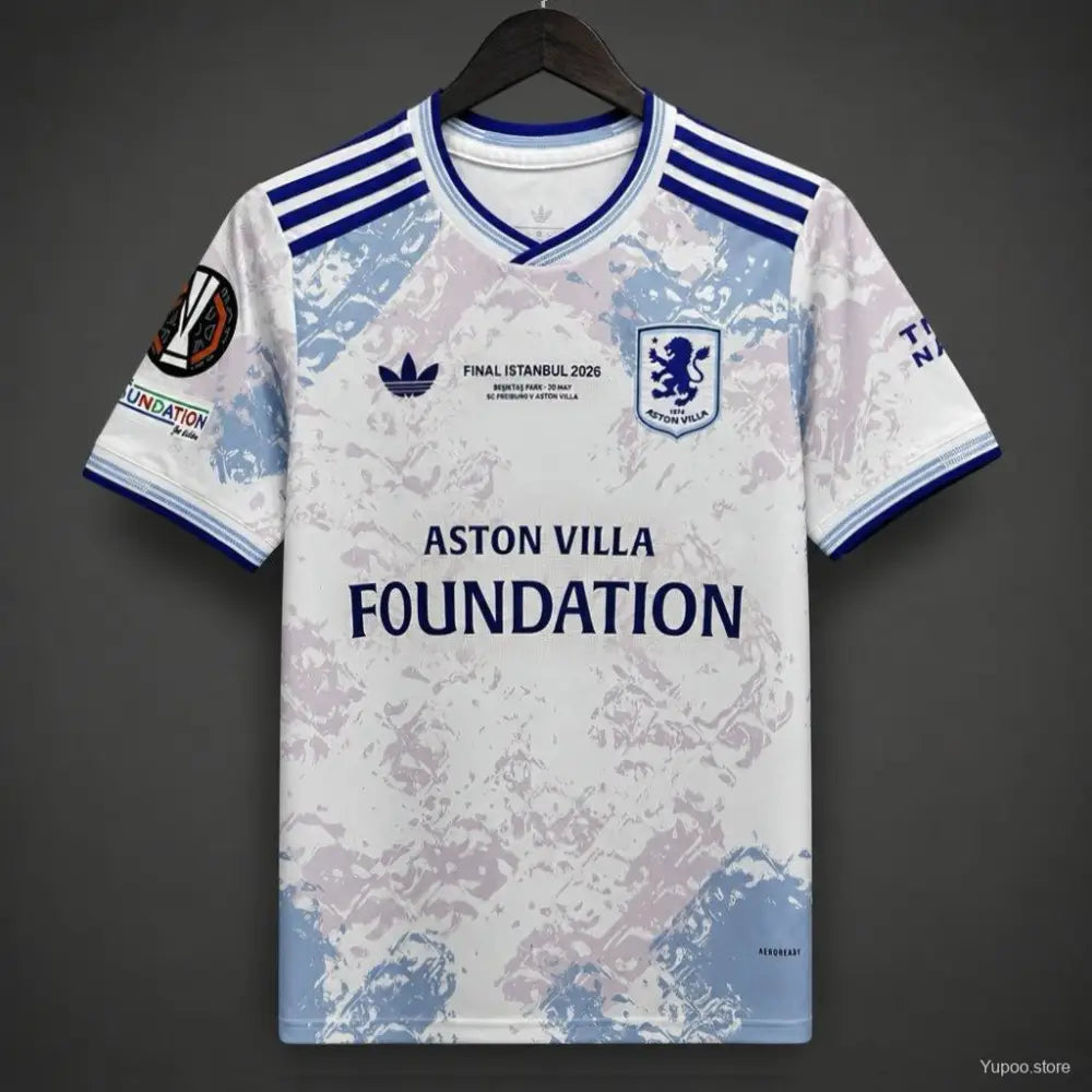 Aston Villa Auswärtstrikot 2025/2026 Europa League Finale