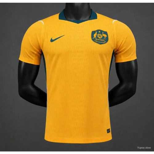 Maillot Australie Coupe du Monde 2026 Domicile Version joueur Passe D