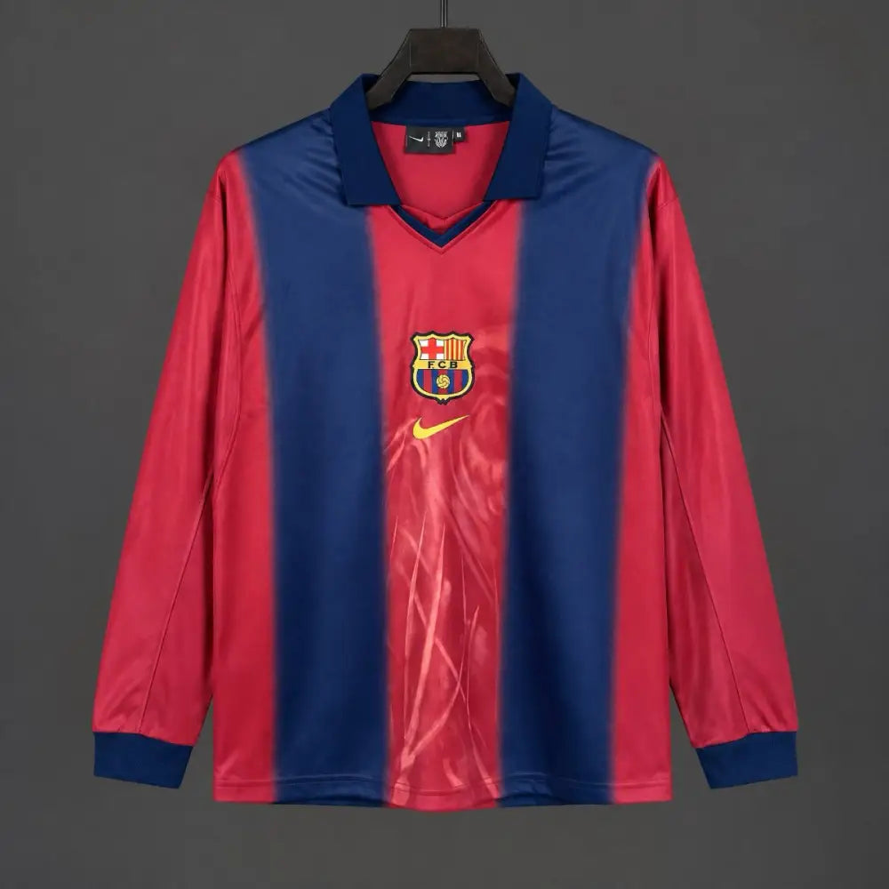 Maillot Barcelone Travis Scott Retro Manches Longues Passe D