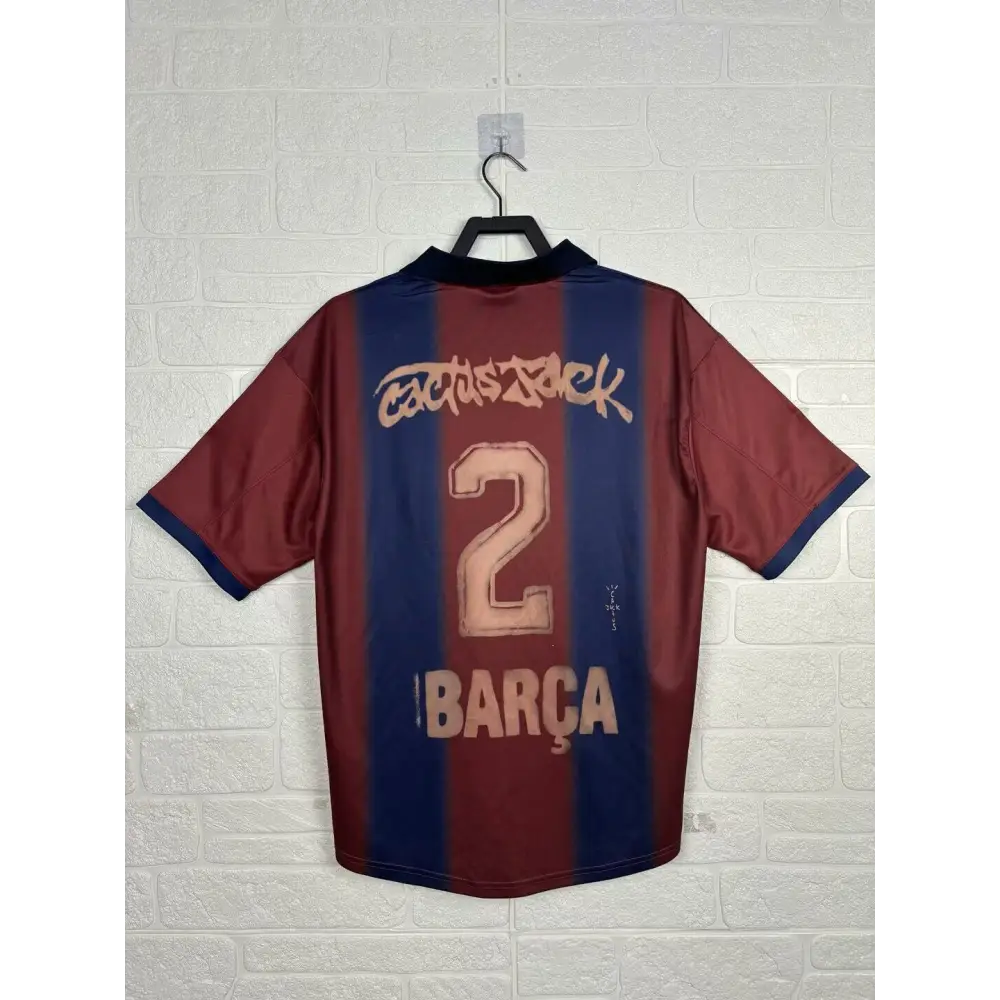 Barcelona Travis Scott retro jersey