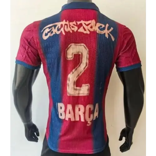 Barcelona Travis Scott player version jersey